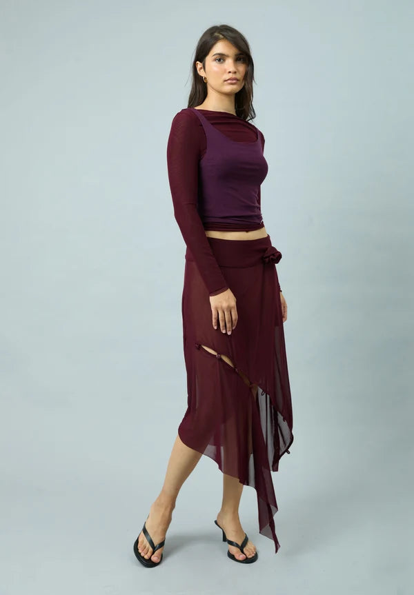 Top Mesh Prune - House Of Sunny