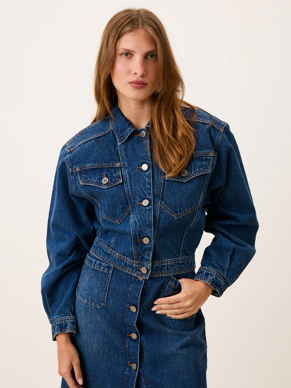 Veste Samir Denim - Rouje