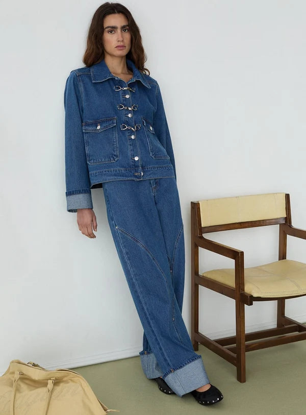 Veste Dalston Indigo - Laagam