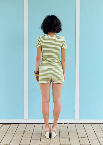 Short Rayés Nicole - RÉSUMÉ