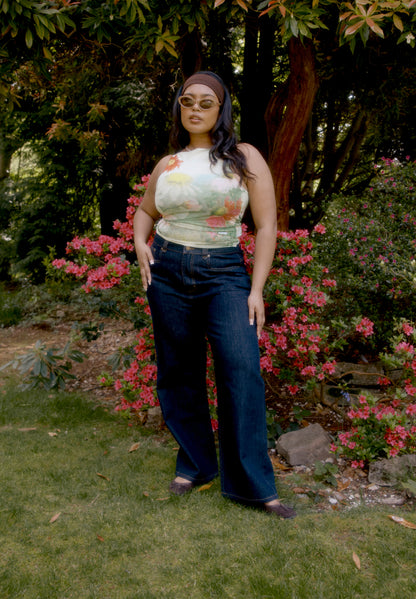 Top en Mesh Cosmos - House of Sunny