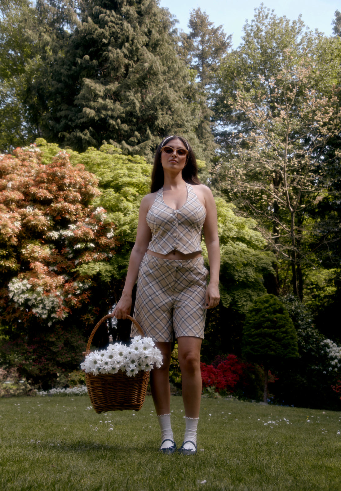 Short à Carreaux Sloane - House of Sunny