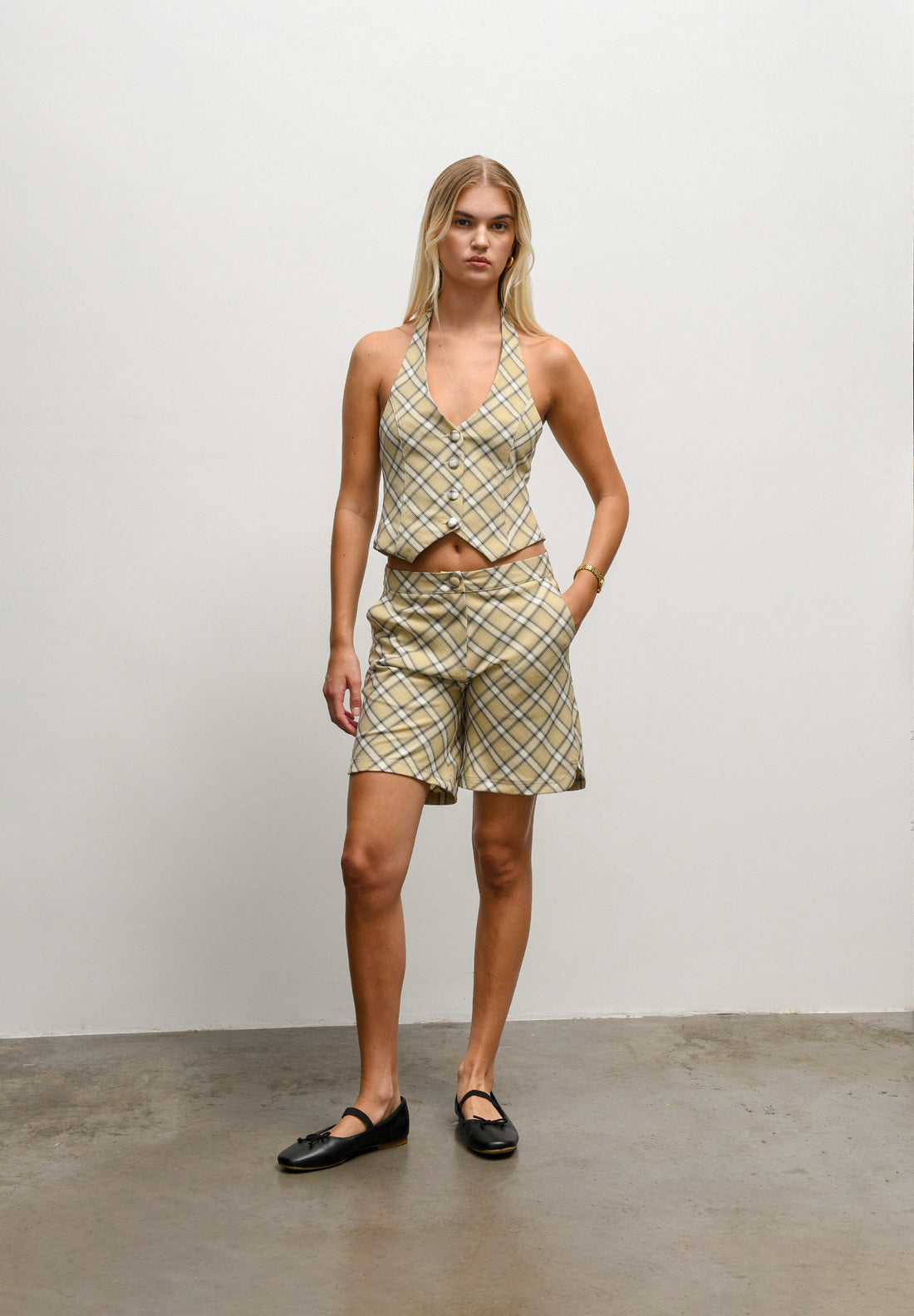 Bustier à Carreaux Sloane - House of Sunny