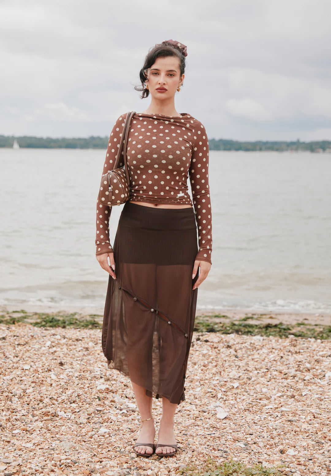 Top Polka Dots Manches Longues - House of Sunny