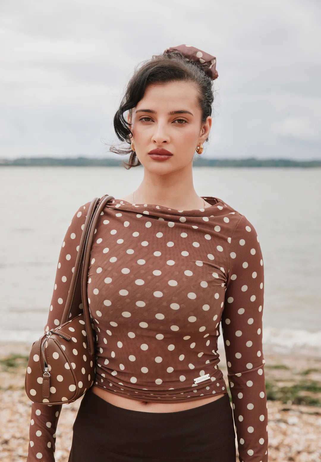 Top Polka Dots Manches Longues - House of Sunny