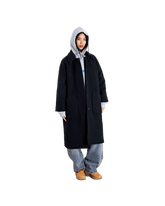 Manteau long Brenna noir - Woodbird, photo 2