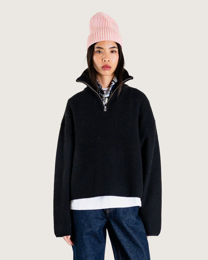 Pull Camioneur Noir - Woodbird