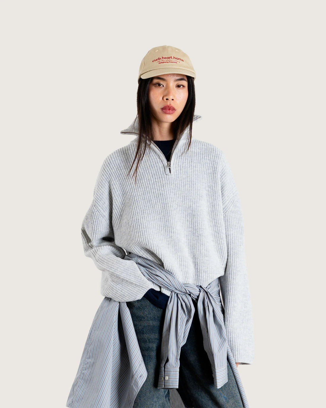 Pull Camioneur Gris - Woodbird