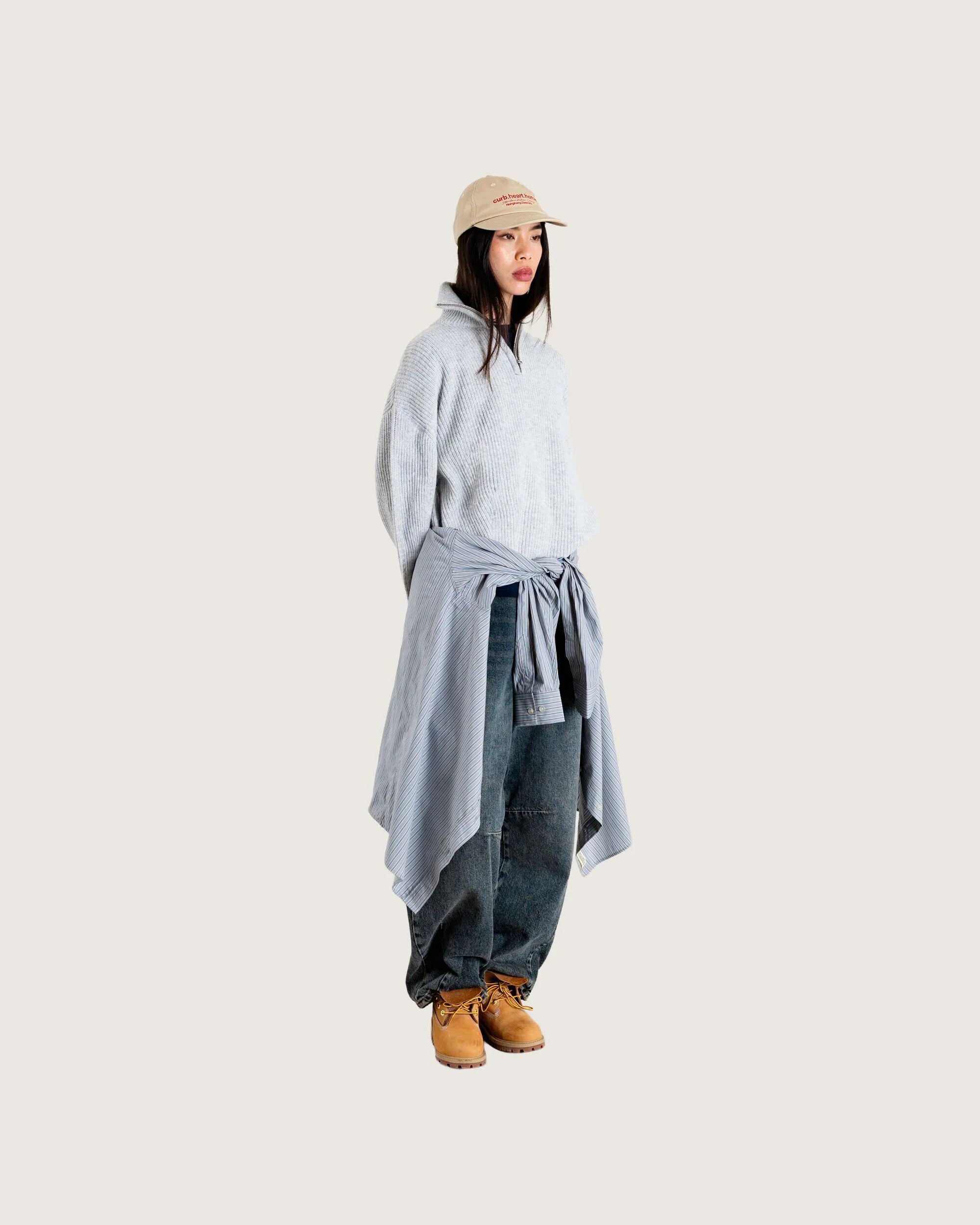 Pull Camioneur Gris - Woodbird