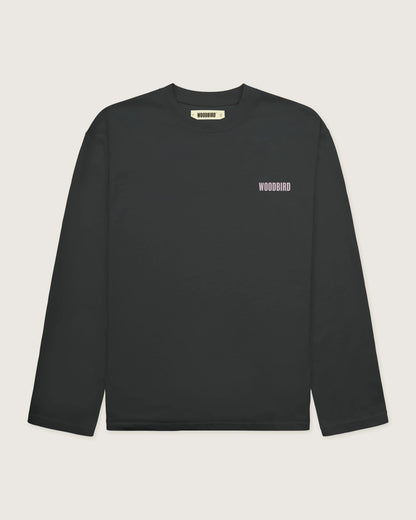 T-shirt Manches Longues Joul Gris - Woodbird