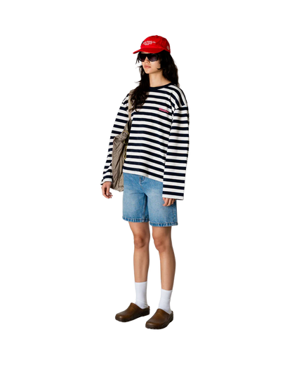 T-shirt Rayé Manches Longues Joul - Woodbird