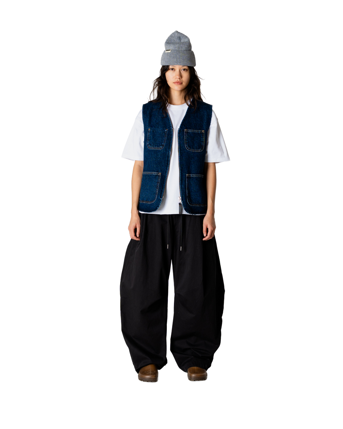 Veste Sans Manche Denim Rachel - Woodbird