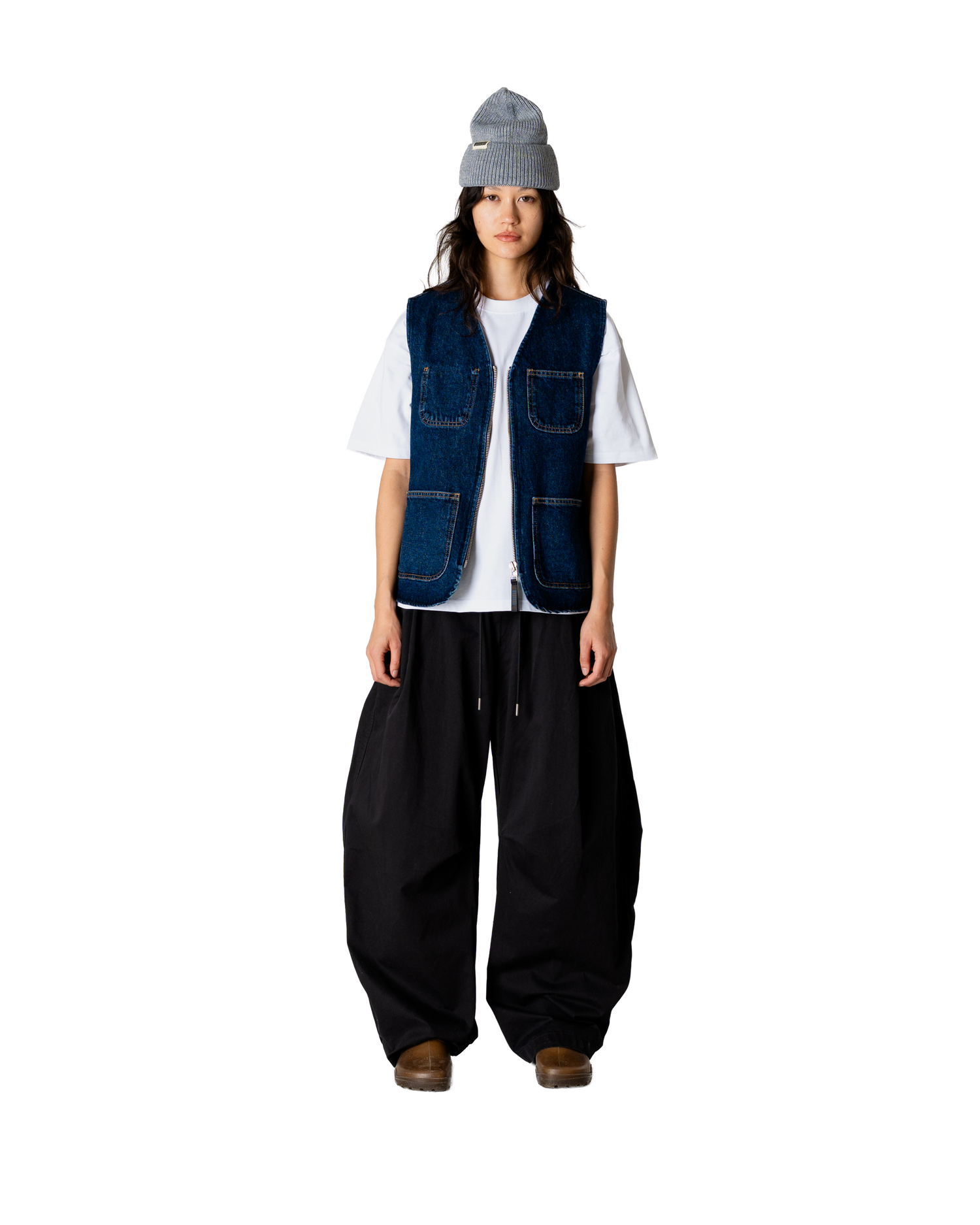 Veste Sans Manche Denim Rachel - Woodbird