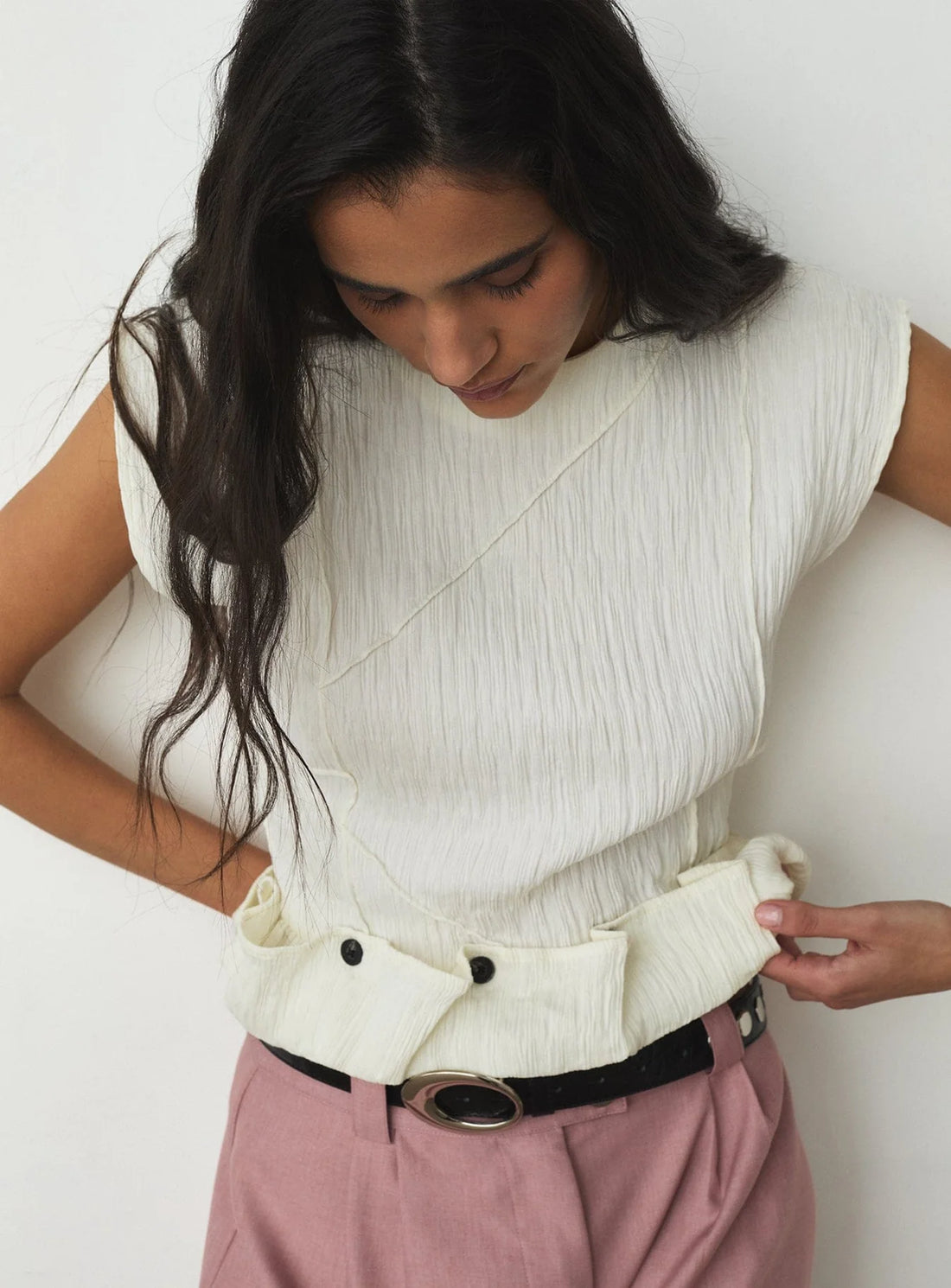 Top Zania Ecru - Laagam