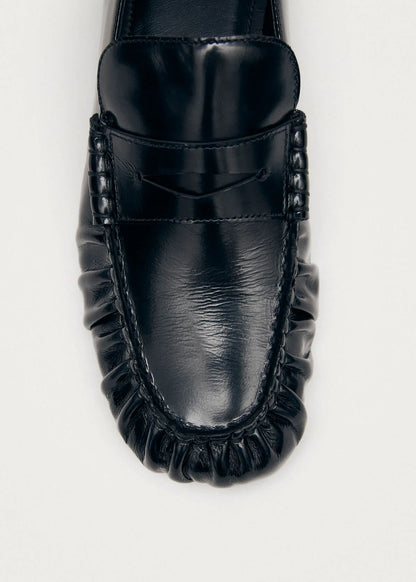 Mocassins Aven Cuir Noir - Alohas