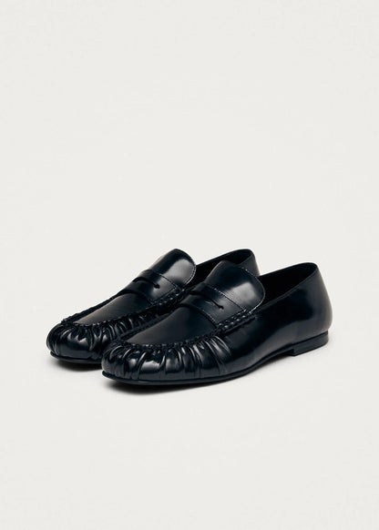 Mocassins Aven Cuir Noir - Alohas