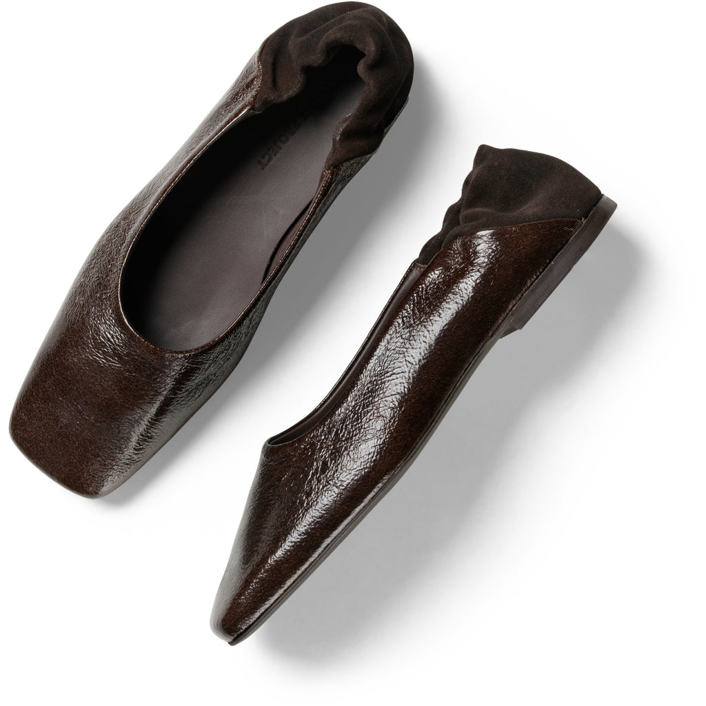 Ballerines Bella Marron Vernis - Garment Project