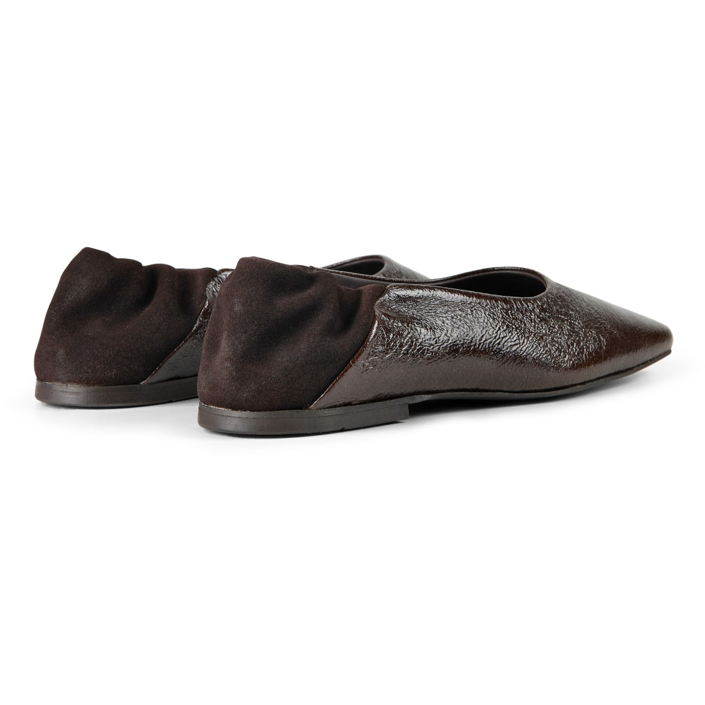 Ballerines Bella Marron Vernis - Garment Project