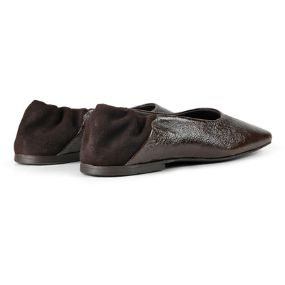 Ballerines Bella Marron Vernis - Garment Project