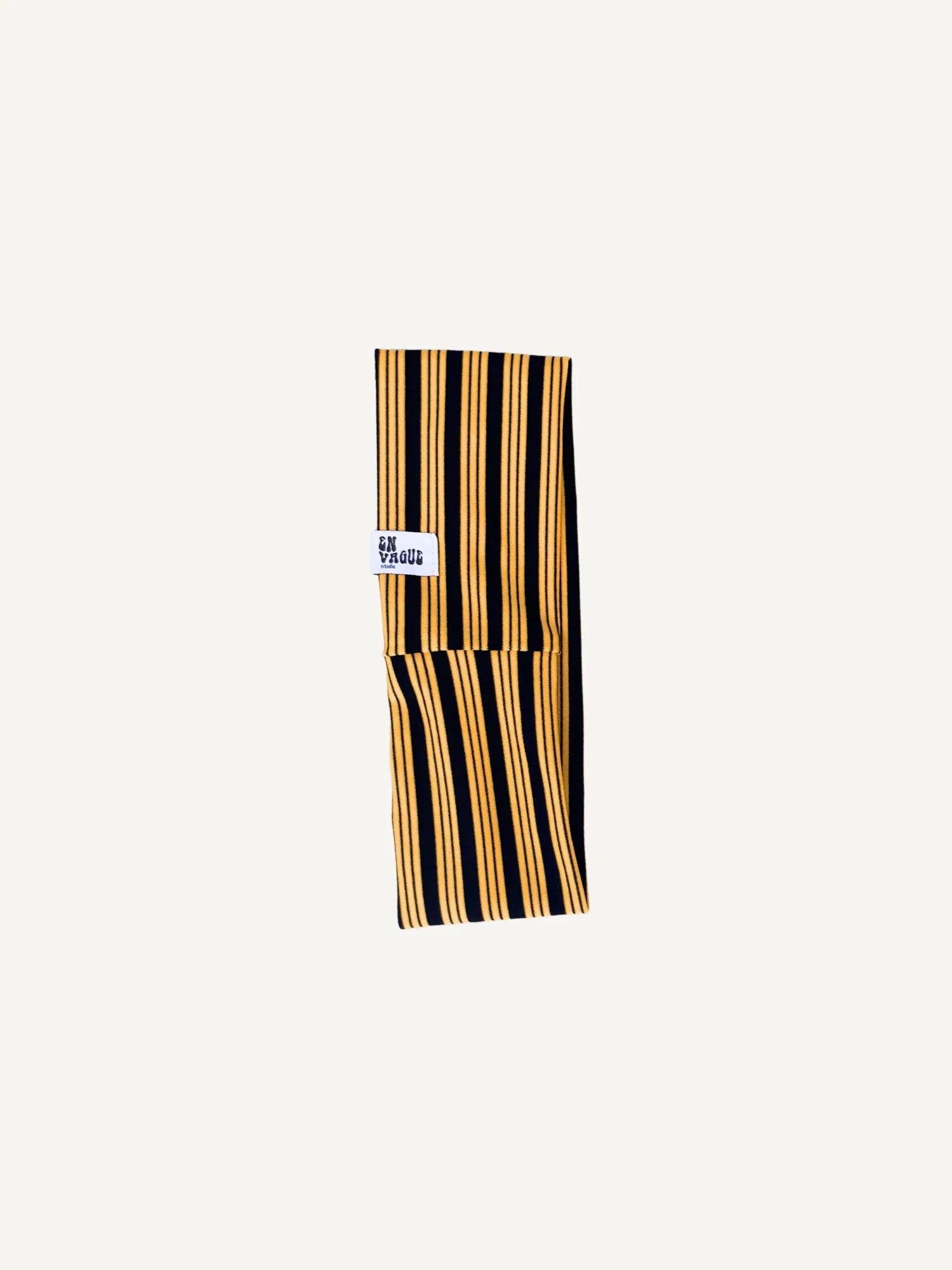 Bandeau Rayure Jaune - En Vague Studio