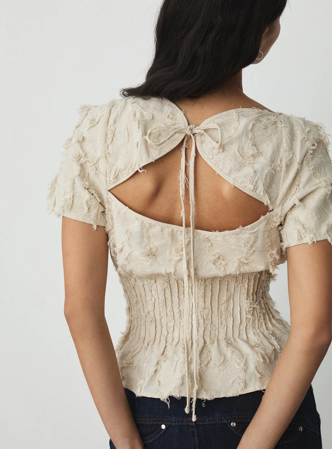 Blouse Vaiana Écrue - Laagam