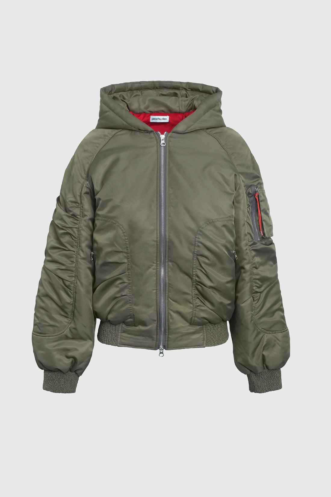Bomber Khaki Penny - Peachy Den