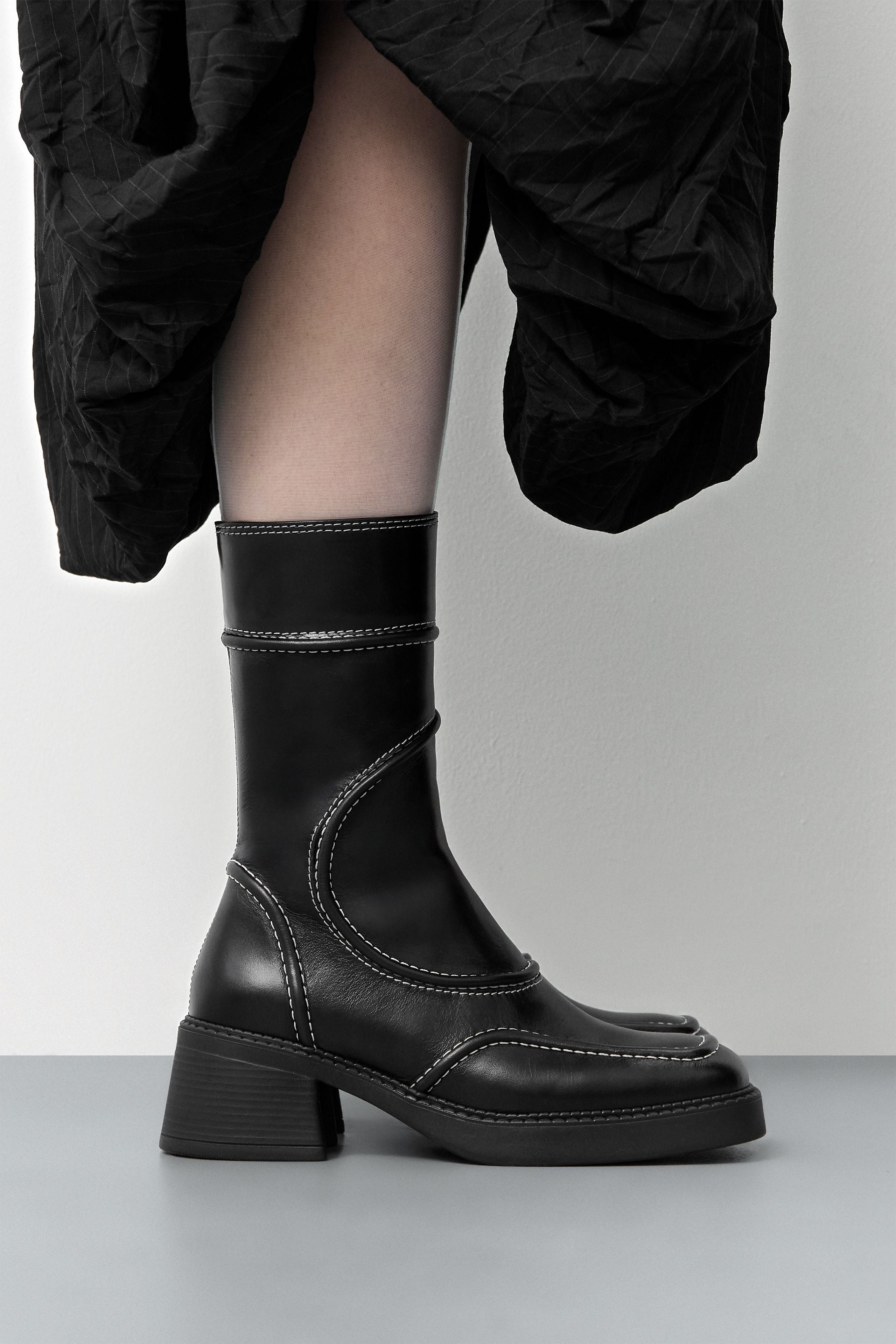 Bottes Malene Black - Miista