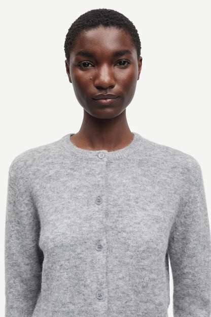 Cardigan No Short Gris - Samsoe Samsoe