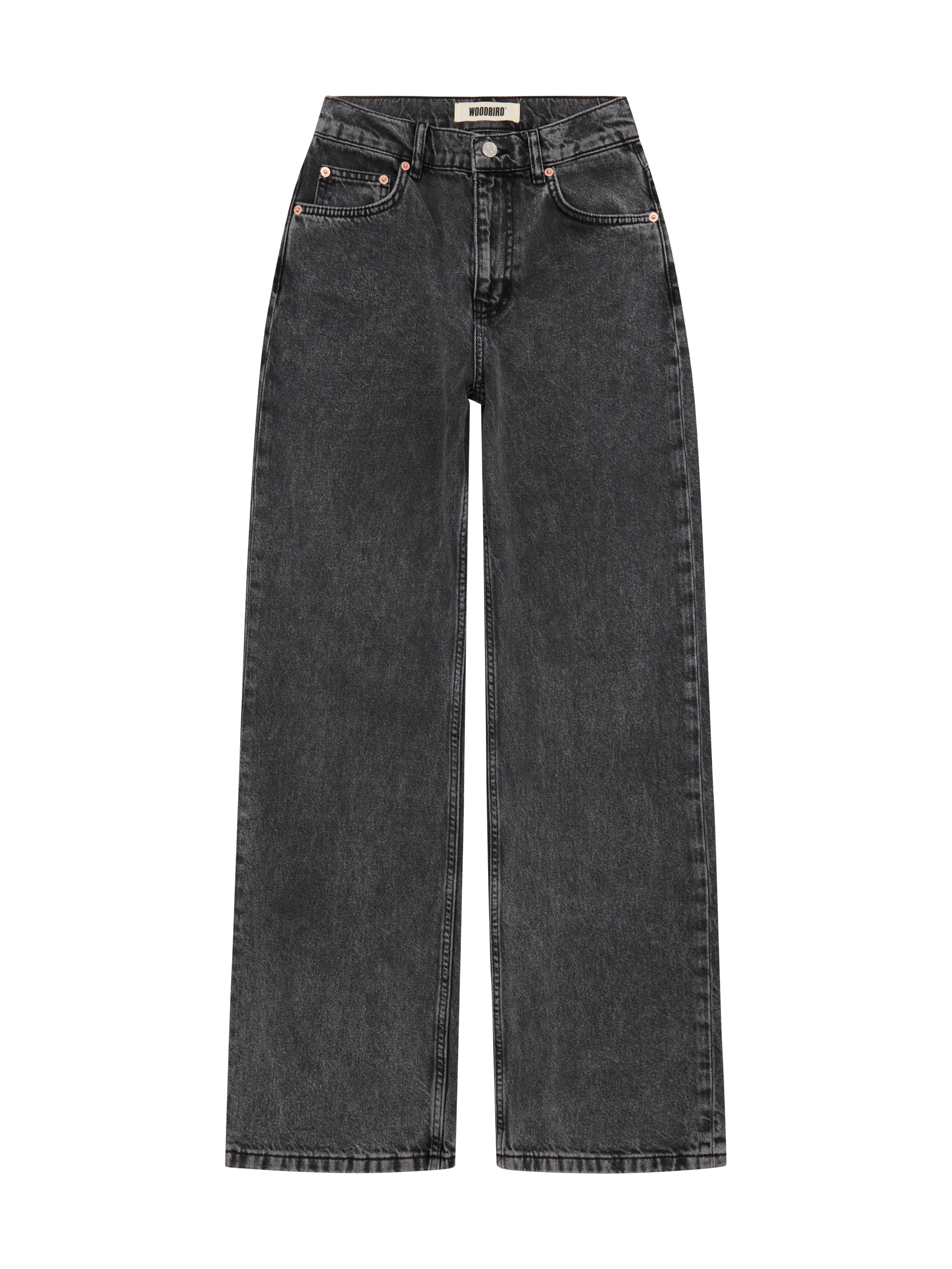 Jeans Large Carla Black - Woodbird