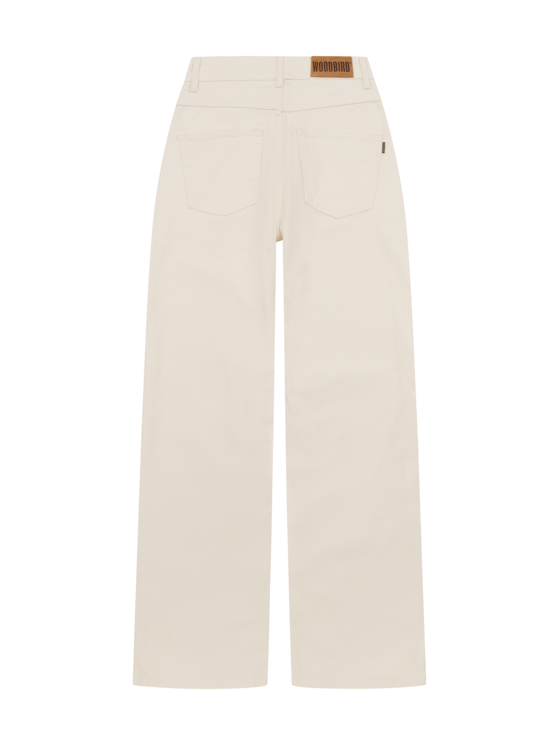 Jeans Large Carla Off White - Woodbird