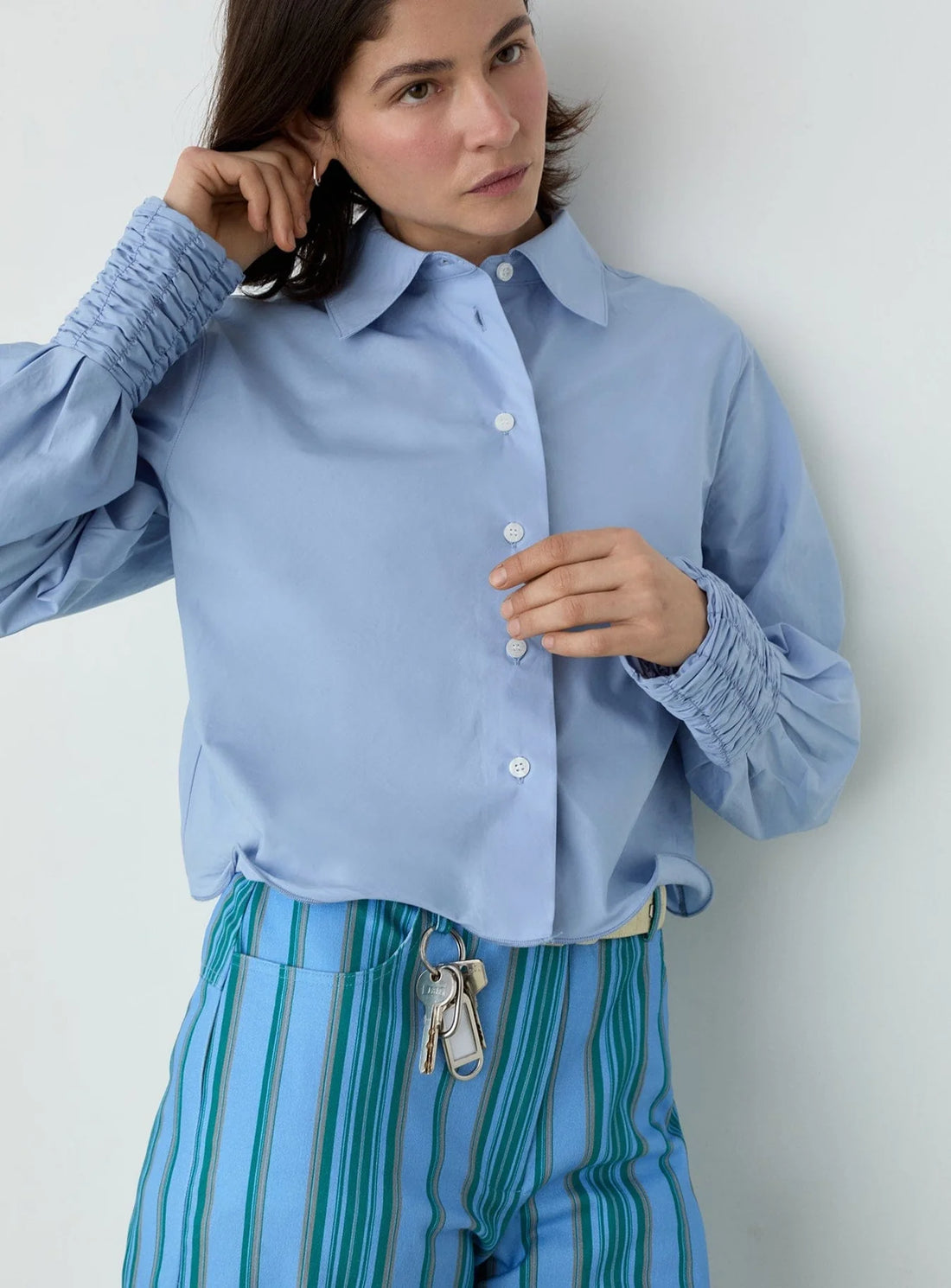 Chemise Roxane Bleu - Laagam