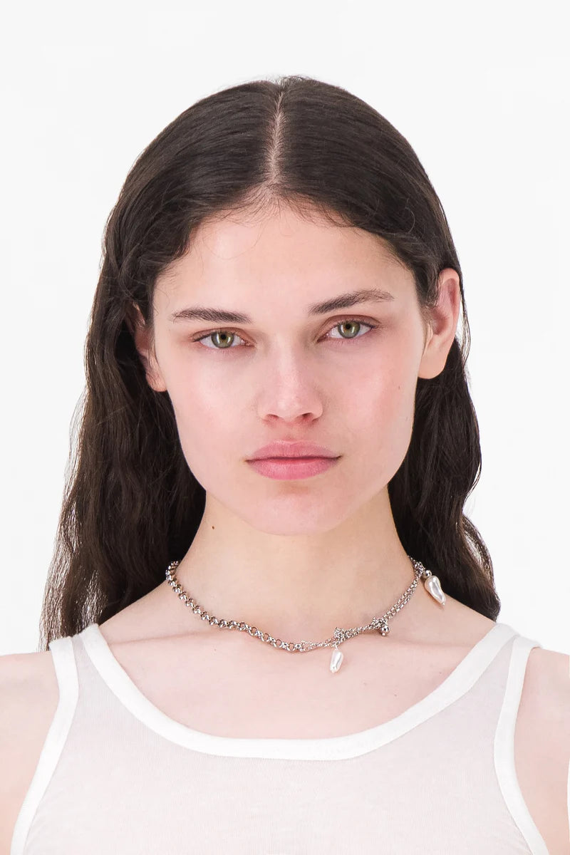 Choker Connor Bleu - Justine Clenquet