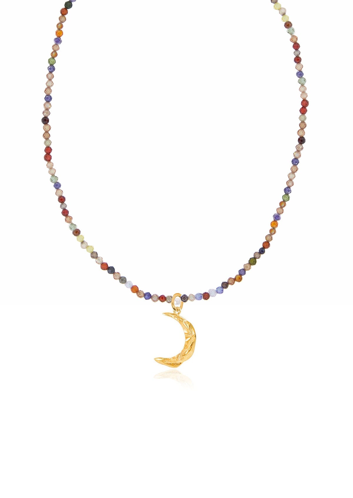 Collier Lune et Perles - Hermina Athens