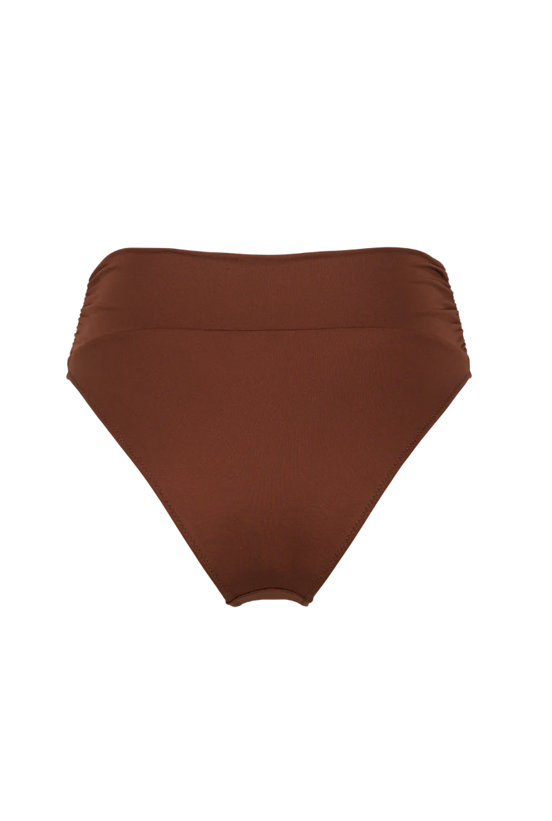 Culotte Taille Haute Michelle Marron - Nénés