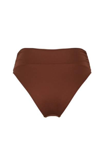 Culotte Taille Haute Michelle Marron - Nénés