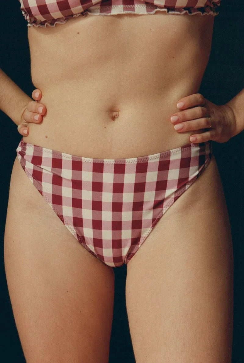 Culotte Rebecca Vichy Rose - Nénés