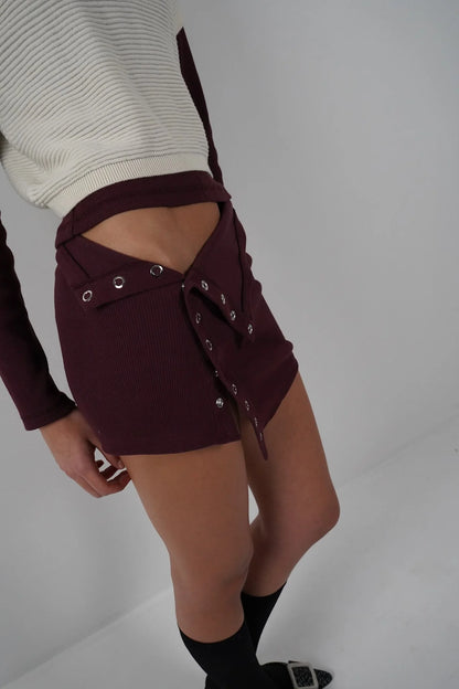 Top Bustier Darling Bordeaux - Hosbjerg