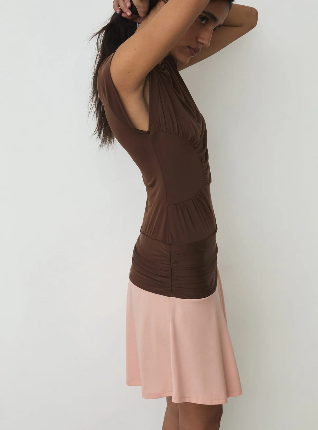 Robe Marron Fiora - Laagam