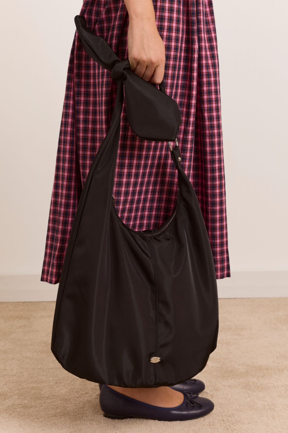 Grand sac Gene noir - Damson Madder