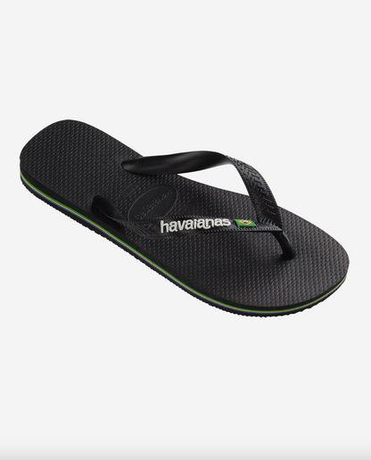 Tongs Brasil Logo Black - Havaianas