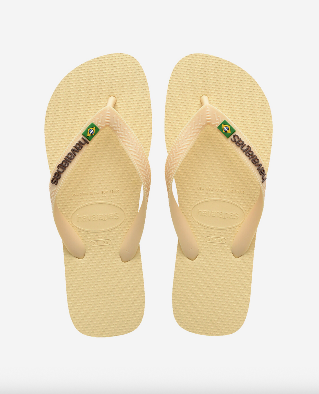 Tongs Brasil Logo Buttercream - Havaianas