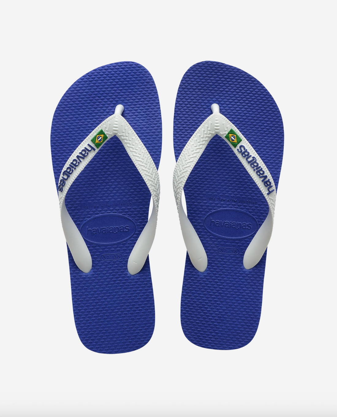 Tongs Brasil Logo Marine Blue - Havaianas