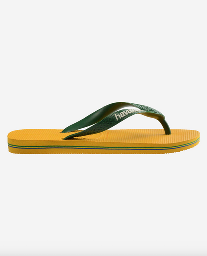 Tongs Brasil Logo Pop Yellow - Havaianas