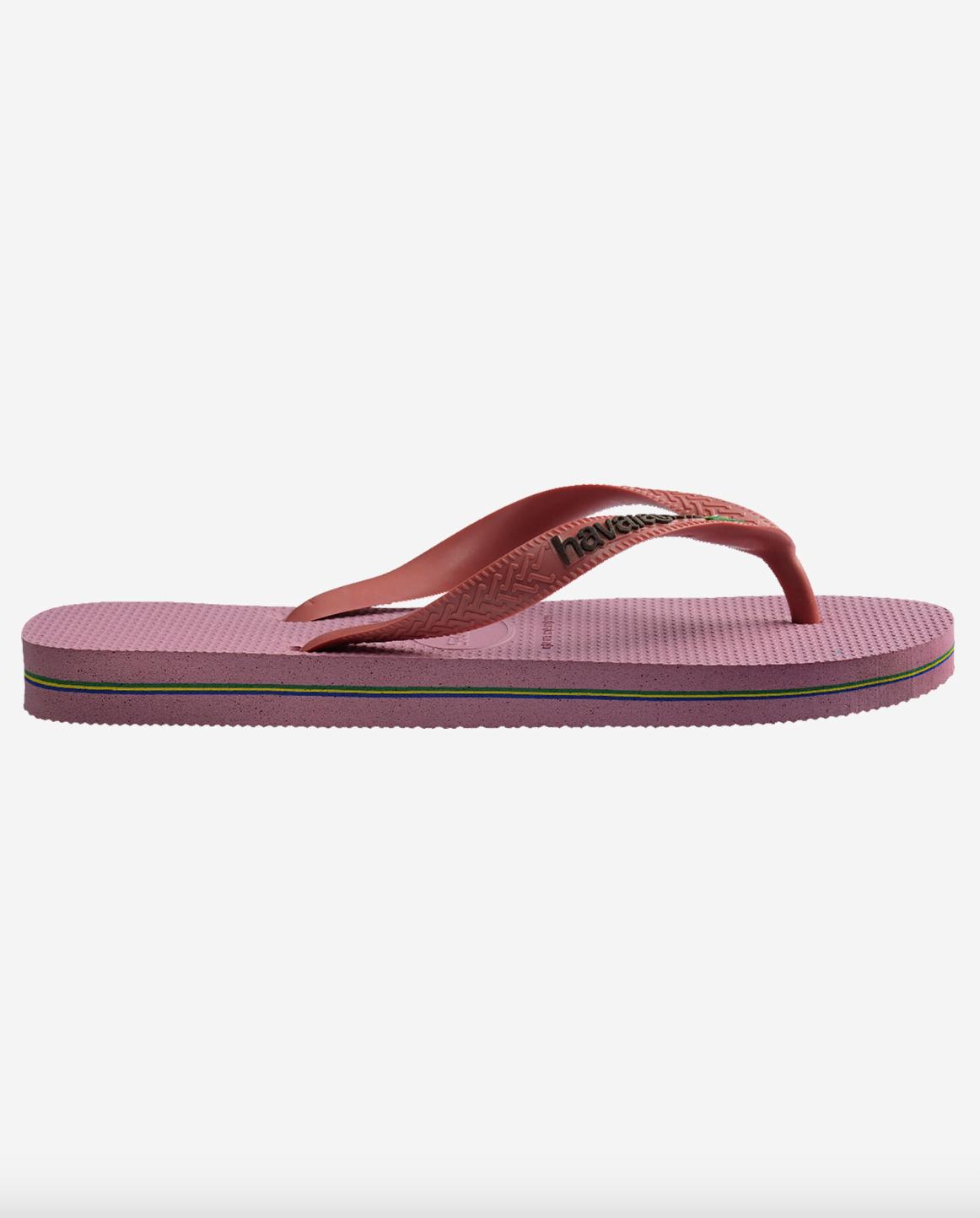 Tongs Brasil Logo Rose Chiffon - Havaianas