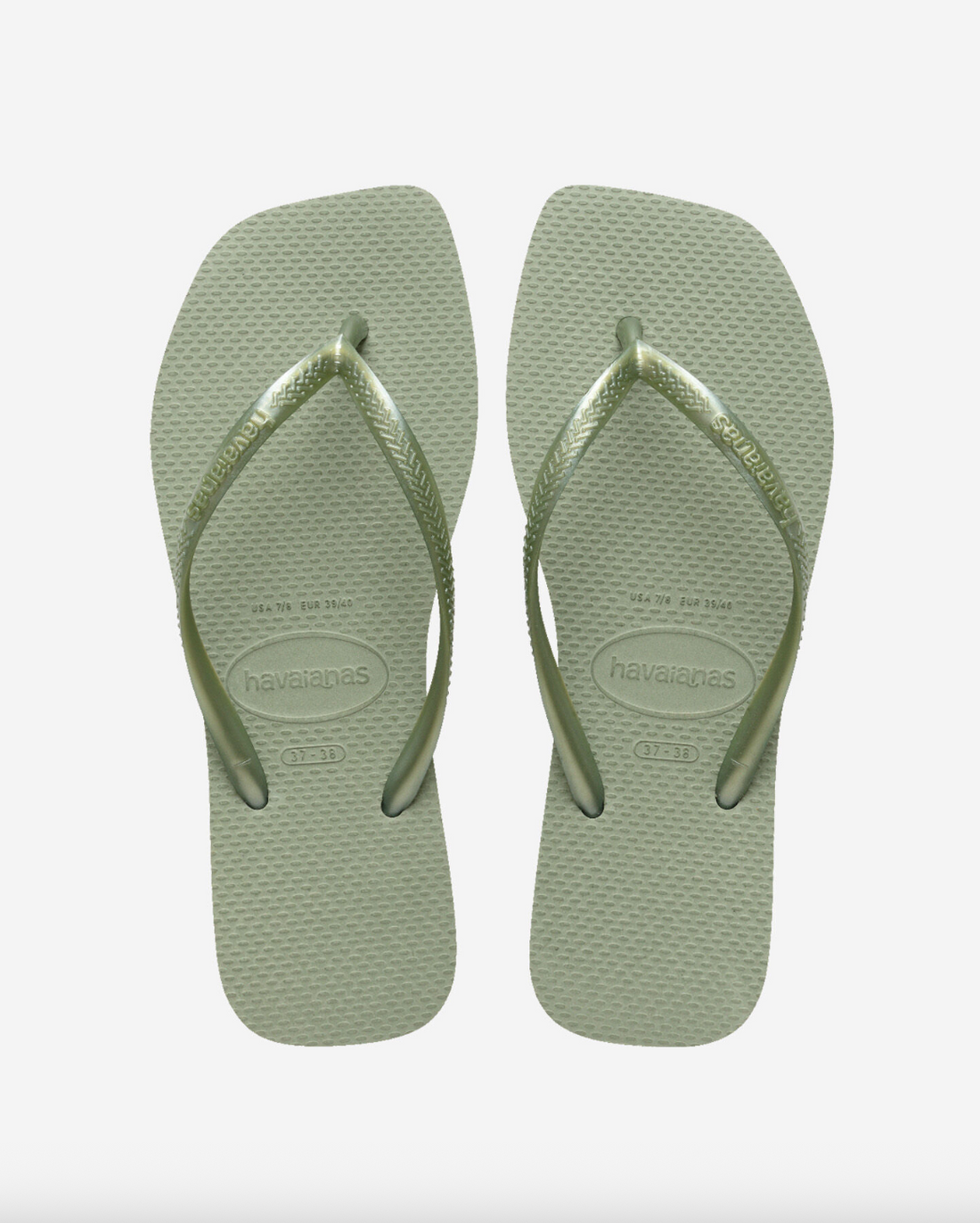Tongs Square Smoke Green - Havaianas
