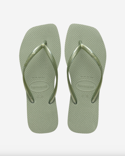 Tongs Square Smoke Green - Havaianas