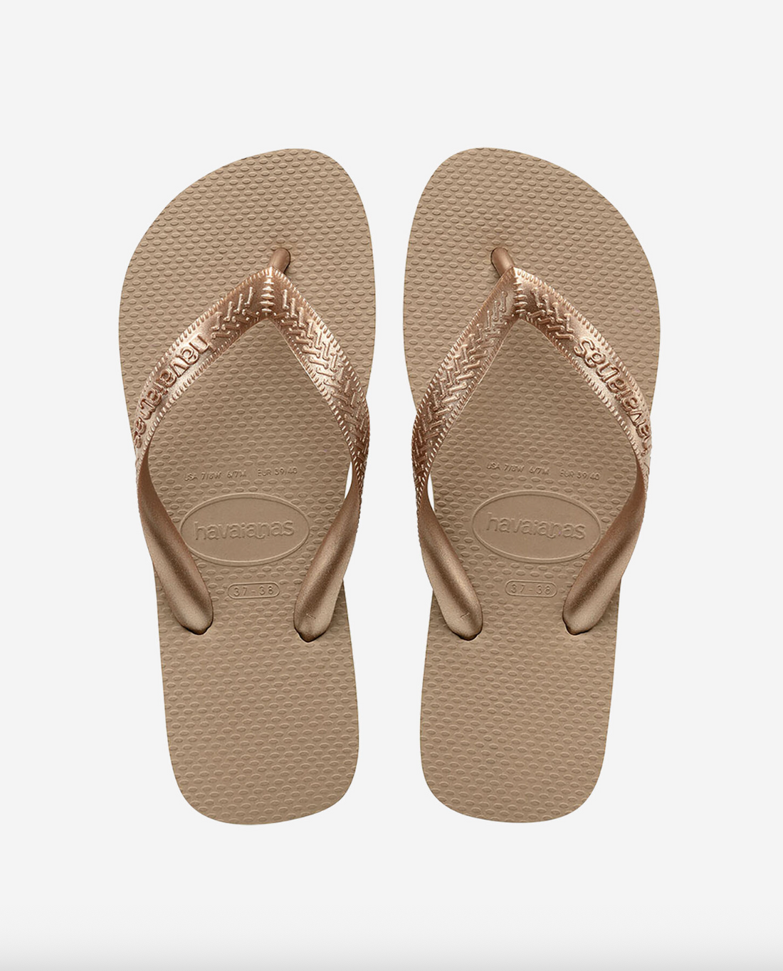 Tongs Top Tiras Rose Gold - Havaianas