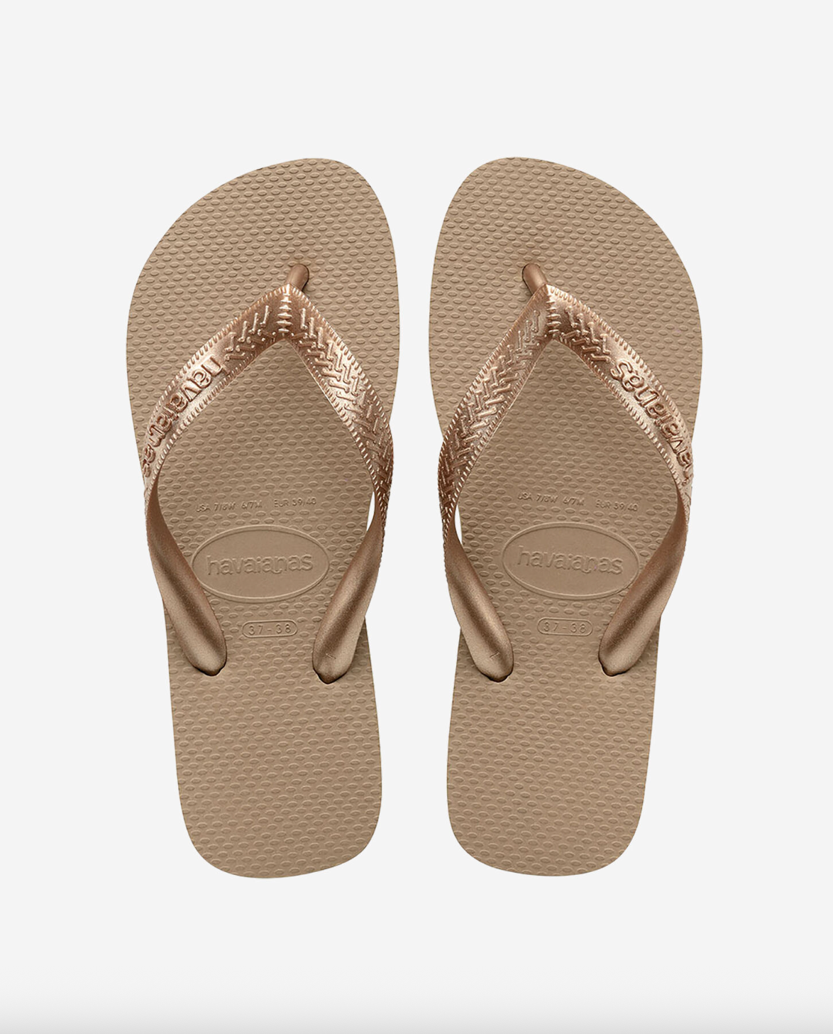Tongs Top Tiras Rose Gold - Havaianas