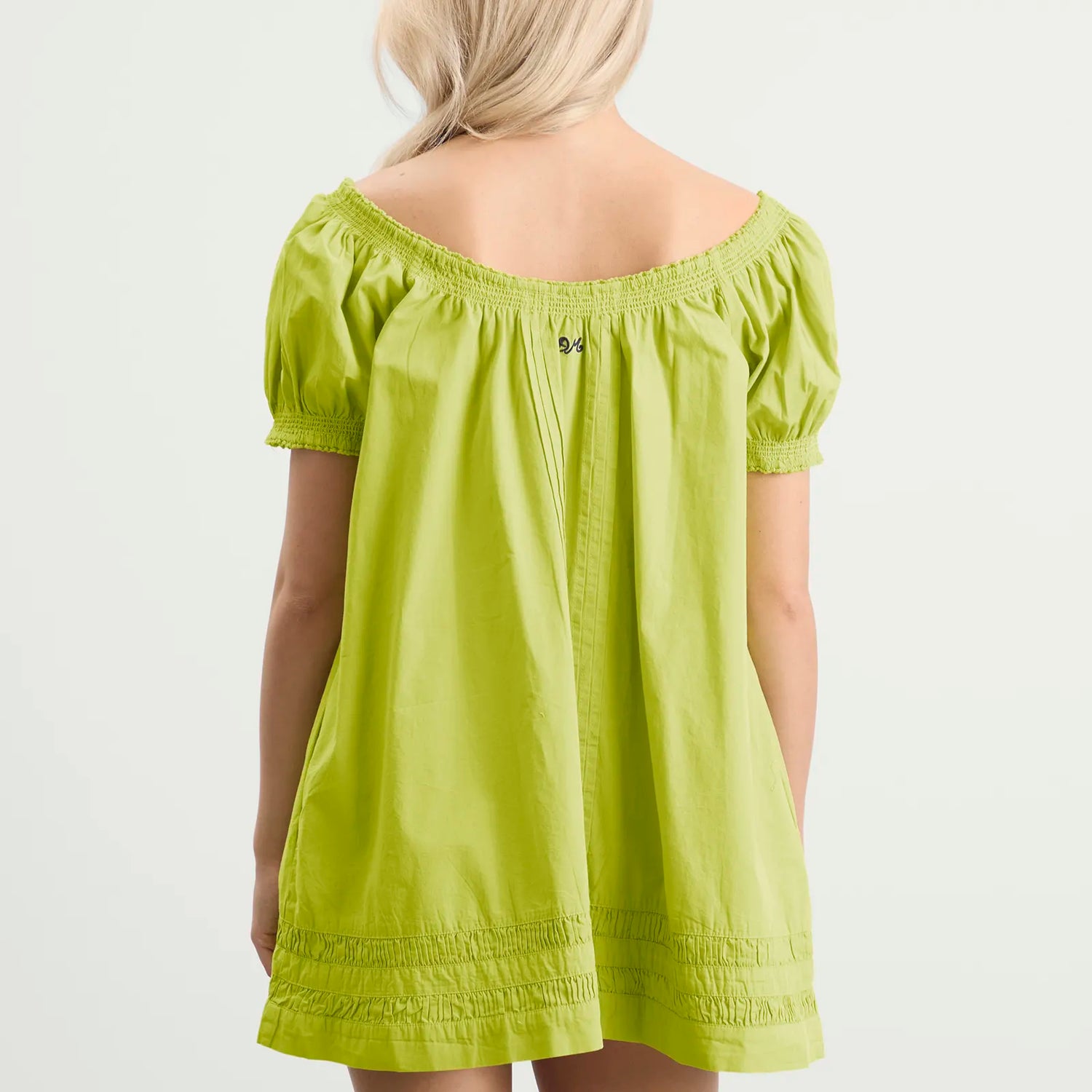Robe Courte Verte Jayne - Damson Madder