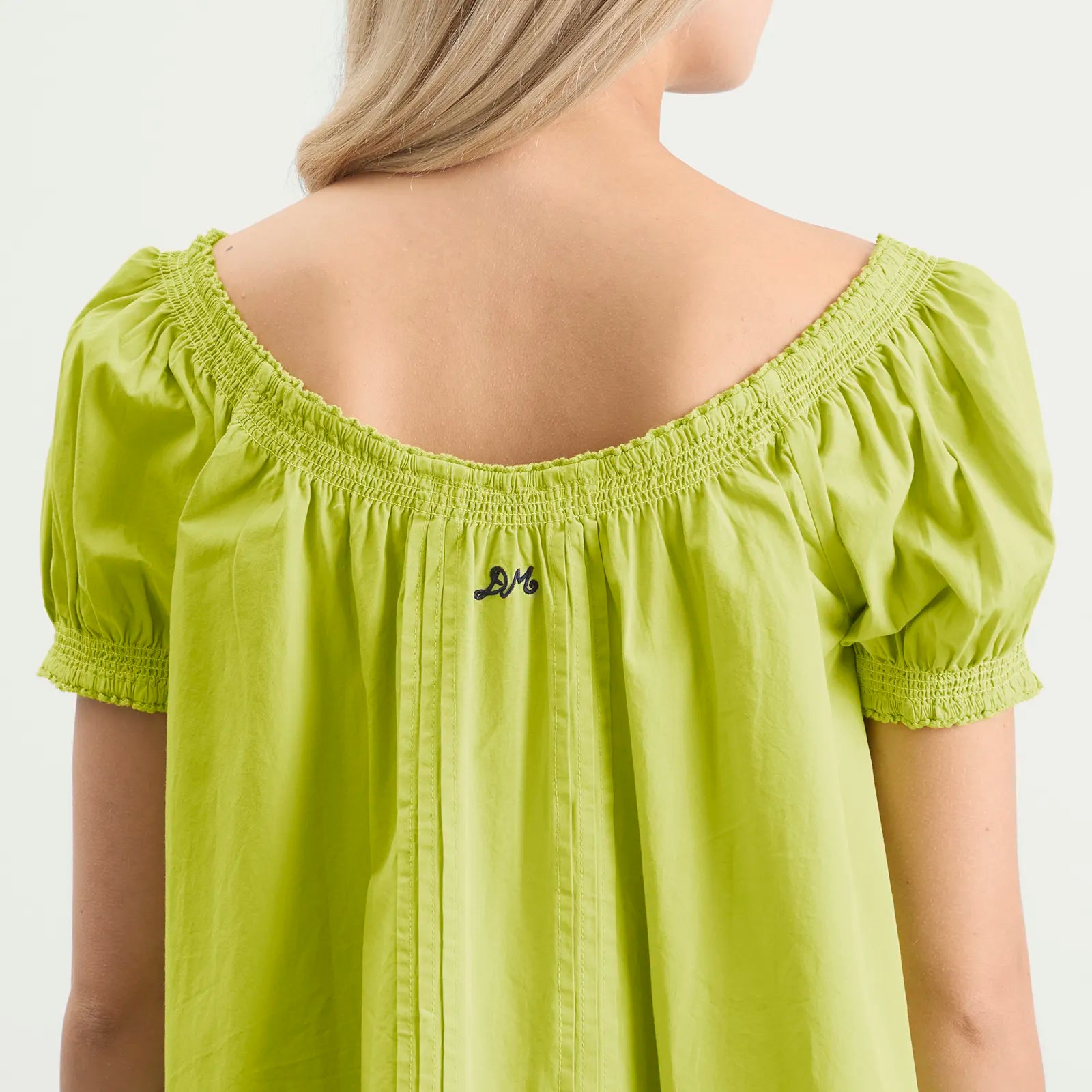 Robe Courte Verte Jayne - Damson Madder